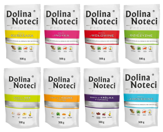 DOLINA NOTECI Premium MIX 9 PRÍCHUTÍ PRE PSOV 30x500g